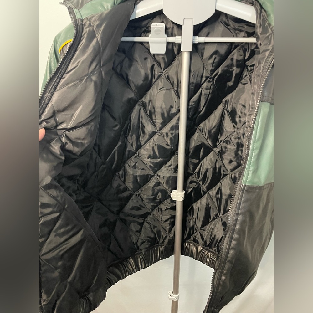 Green Bay Packers NFL Football Varsity Sports Bomber Jacket Youth Large 14/16 - Picture 11 of 12